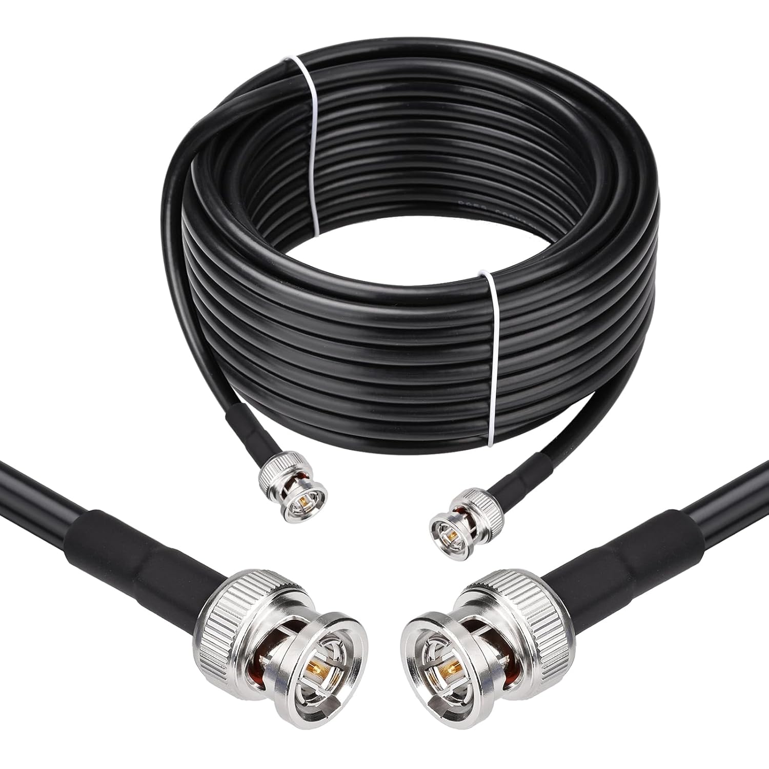 Yuslao SDI Cable 30ft 75 Ohm BNC Male to Male RG59 Precision Video Cable Supports HD-SDI/3G/6G-SDI/4K/8K CCTV Video Monitor Converter Splitter