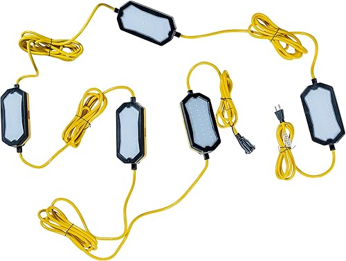 Southwire 16/3 SJTW 50ft LED String Light-X Uplight L5-20 Twist Lock