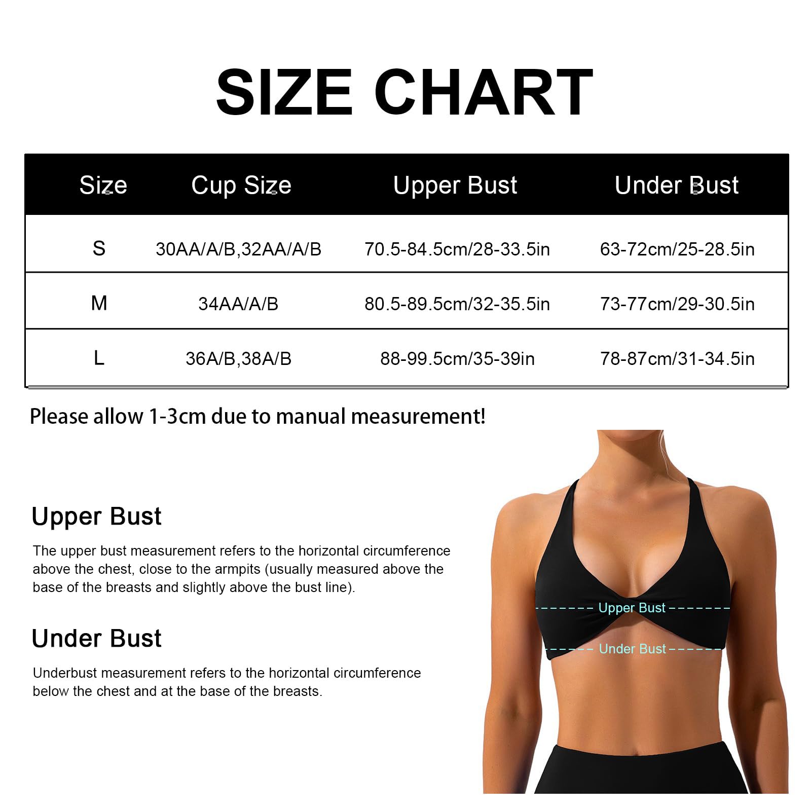 Litthing Femme Soutiens-Gorge de Sport Sexy Col en V sans Armature Bralette Rembourré Dos Croisé Brassière Coupe Basse Athletic Bralettes Dos Nu Athlétique Crop Top pour Jogging Fitness Yoga