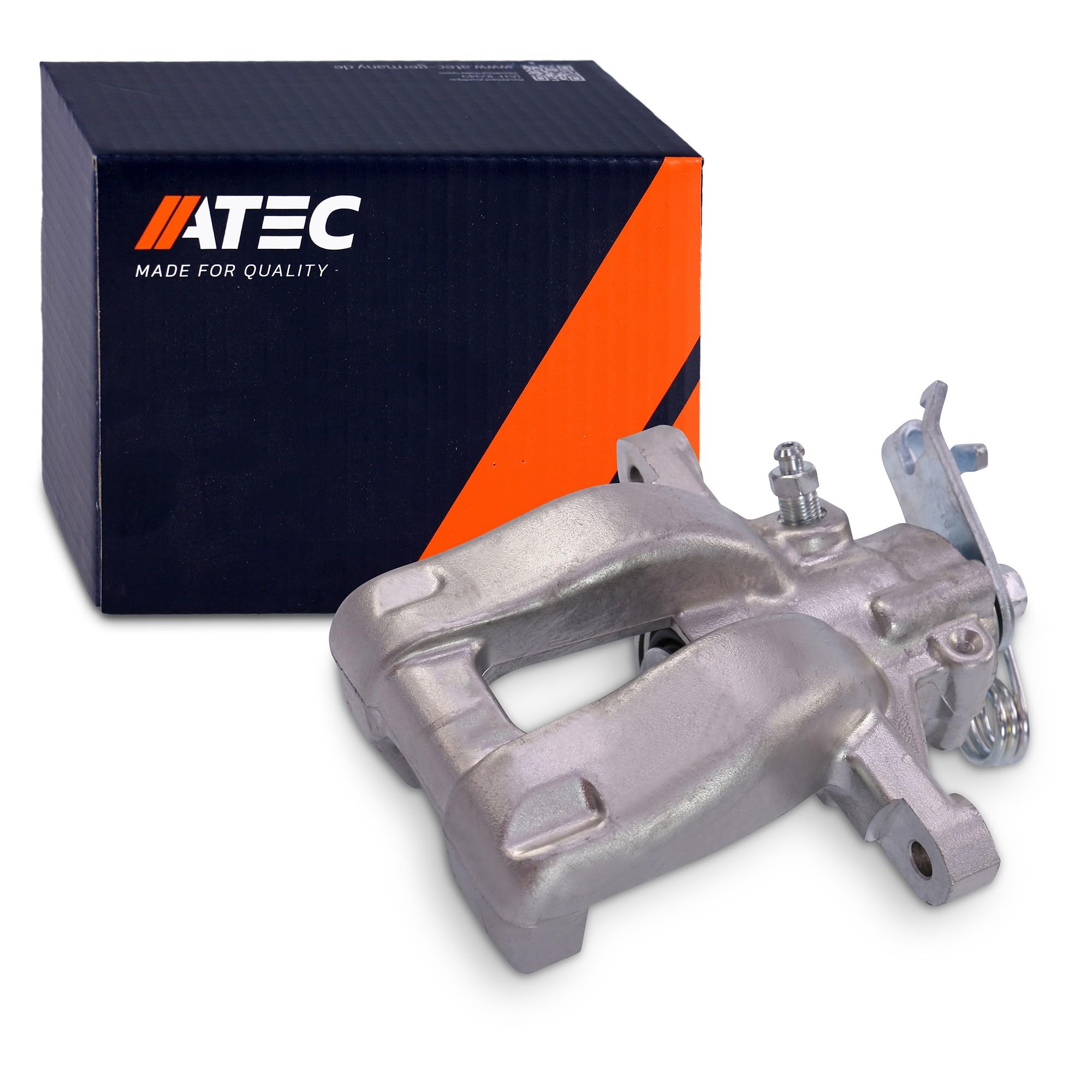 ATEC Germany 1x pinza freno posteriore sinistra con 1 pistone, compatibile con ABARTH GRANDE PUNTO, PUNTO, FIAT GRANDE PUNTO (199_), PUNTO (199_), PUNTO EVO (199_), OPEL CORSA D (S07)