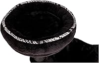 Vista 5 de TRIXIE Giada Cat Tower Scratching Post, condominio con cojín extraíble, hamaca, plataforma superior para cama de 28.66 libras