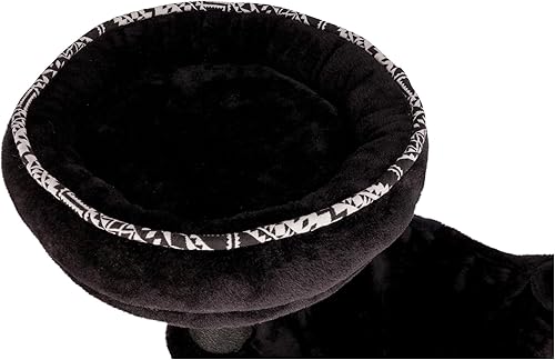 Miniatura 5 de TRIXIE Giada Cat Tower Scratching Post, condominio con cojín extraíble, hamaca, plataforma superior para cama de 28.66 libras