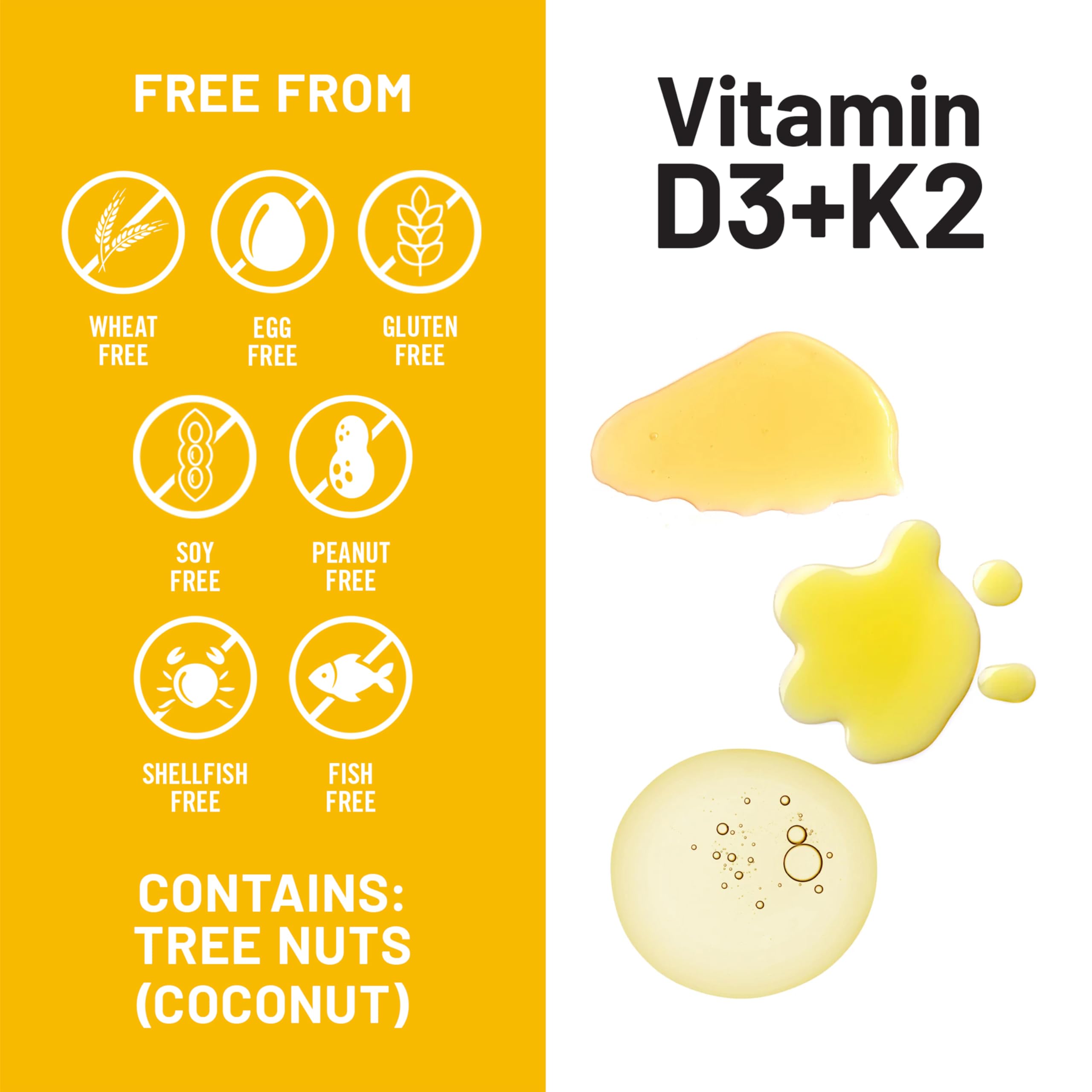 NatureWise Vitamin D3 5000IU + K2 200mcg Supplement, 30 Vegan Softgels — Amazon image 8