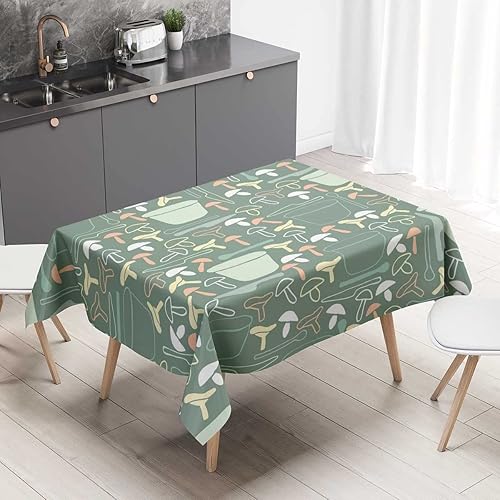 Vista 15 de Mantel blanco Redondo para Mesa De 4 Sillas Geometry Lattice Line Modern Outdoor Mantel para Boda Fiesta de Vacaciones 30 X 30 Pulgadas