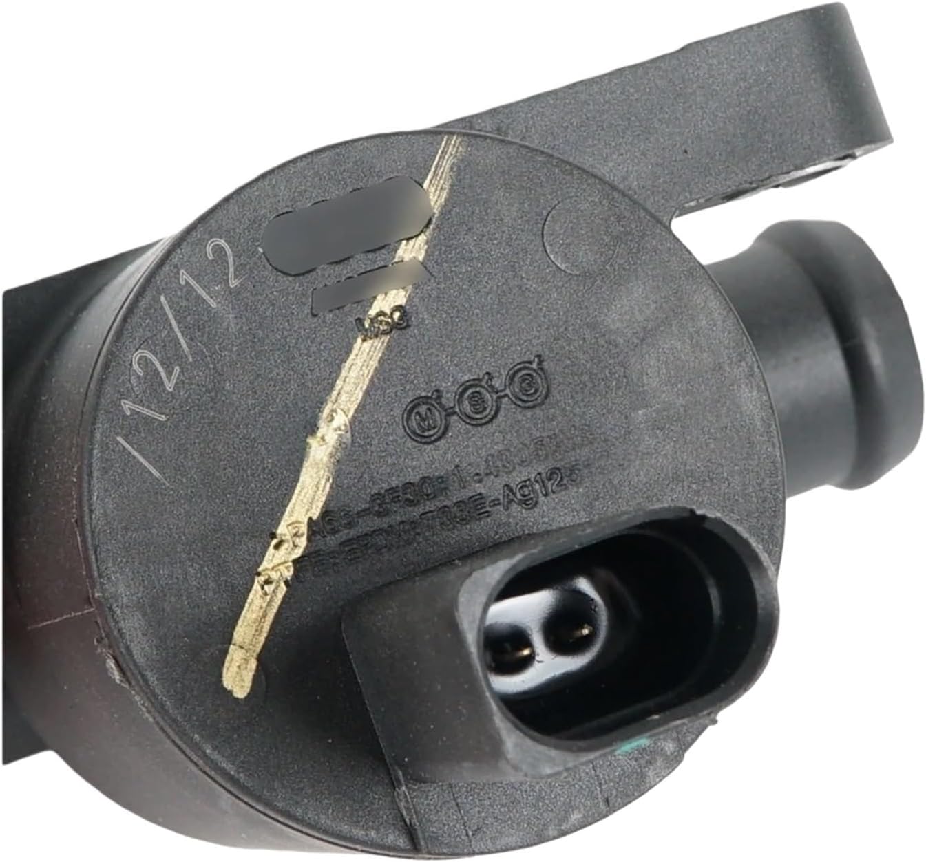 Coolant Control Valve 4H0121671D 4H0 121 671 D Auxiliary Coolant Pump Compatible For Audi Q3 Compatible For VW Golf Jetta Tiguan Compatible For Skoda(With plug)