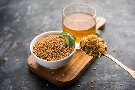 Food to Live Organic Fenugreek Seeds, 7.5 Pounds Non-GMO, Raw, Whole Methi, Gluten Free, Kosher, Vegan, Bulk, Rich in Iron, Copper, Fiber and Vitamins, Sprouting and Beauty Care