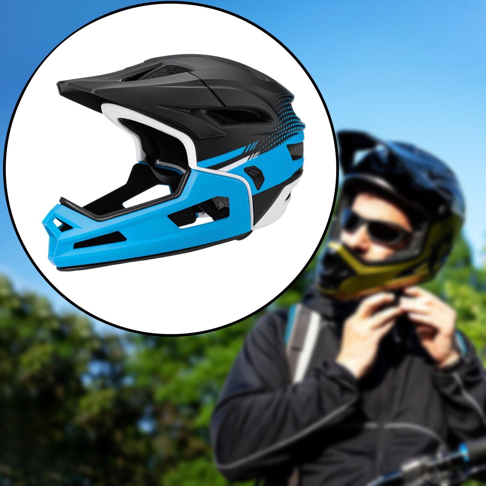 Casco Integrale per Bici, caschi da Ciclismo, Attrezzatura per Ciclismo, Casco Regolabile per Uomo e Donna, per Ciclismo, Sport all'Aria Aperta