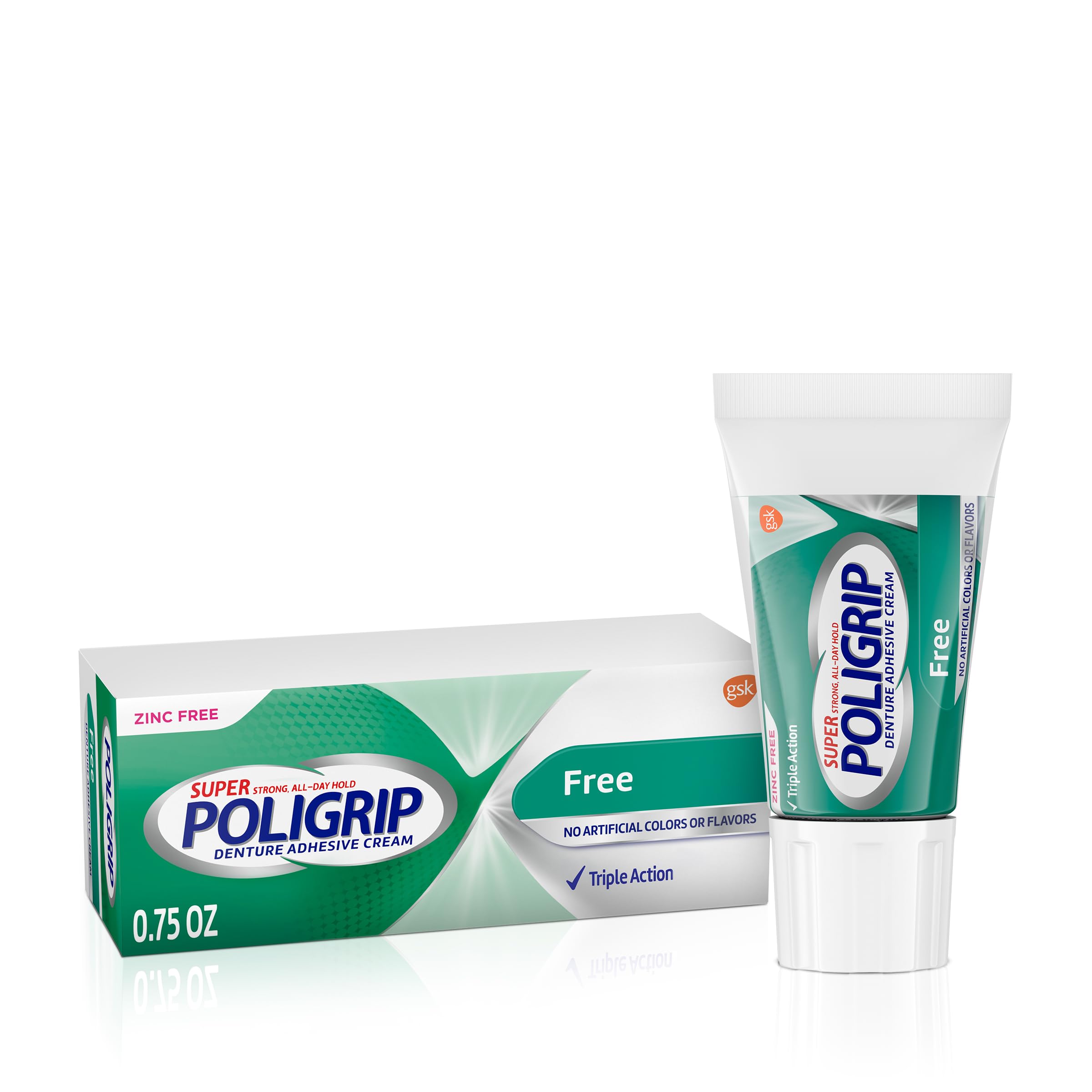 Poligrip Denture Cream - Strong Hold & Food Seal -15