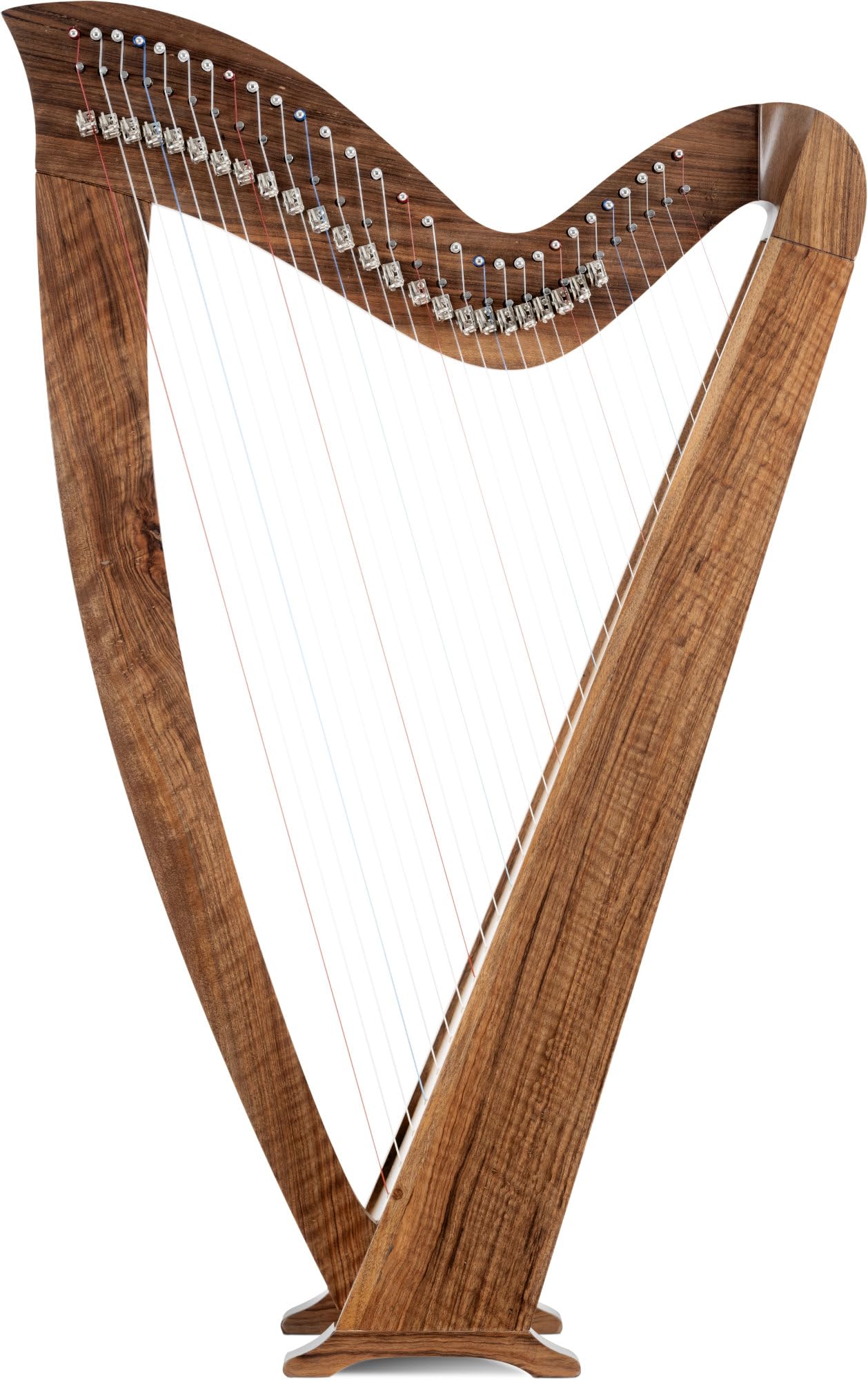 Classic Cantabile H-29 WN Arpa Celtica 29 corde, accordatura Mi bemolle maggiore, meccanica a semitoni, legno noce, include borsa e 2 chiavi, altezza 101 cm.
