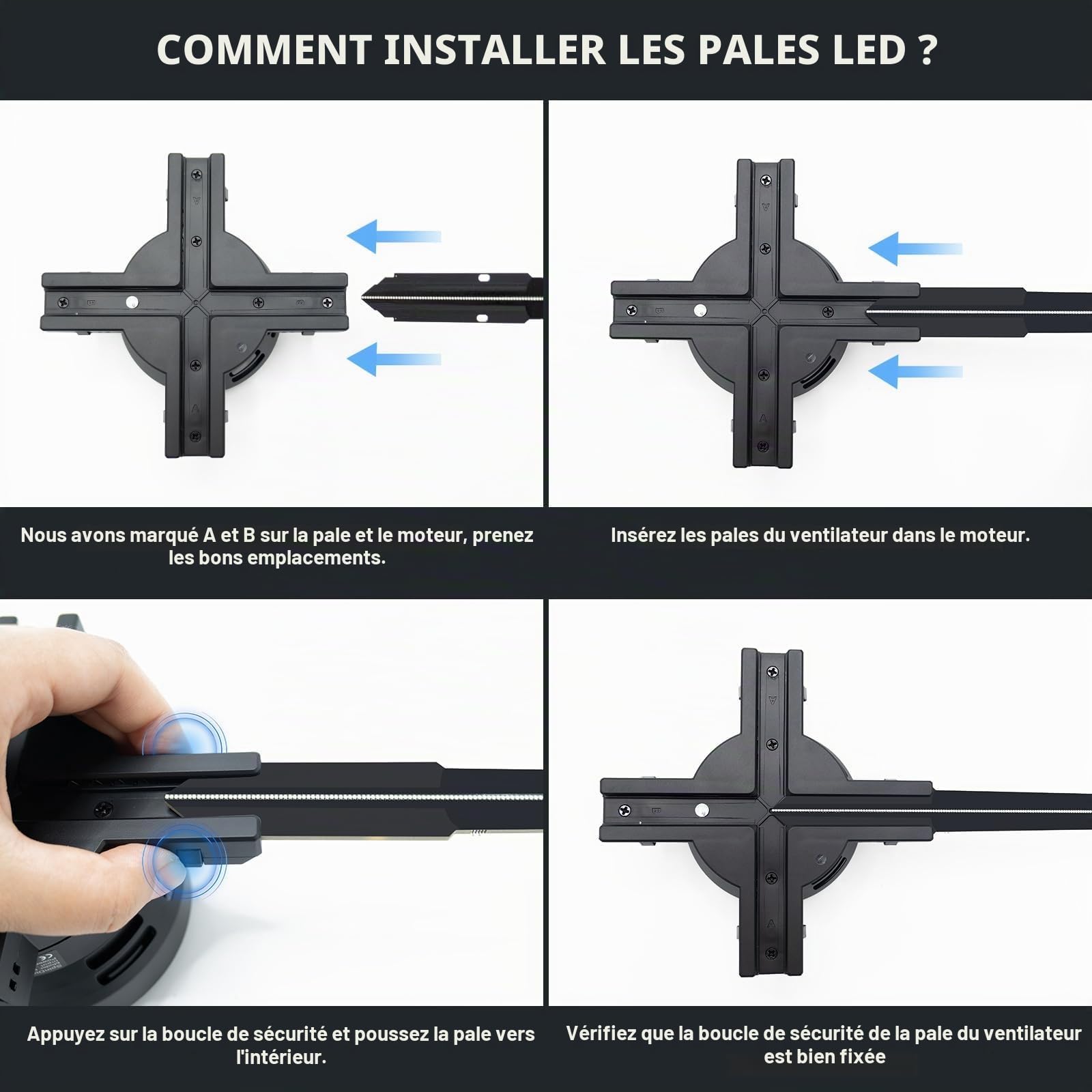 Hologramme 3D de 80cm avec Wi-Fi et Bluetooth, Projecteur Hologramme 3D avec 928 LEDs, 2500 cd/m² et 1500 Vidéos 3D Gratuites, Projecteur Holographique 3D pour Expositions, Magasins, Centres Commercia