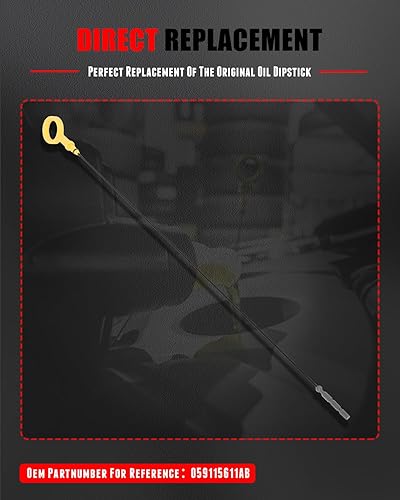 Miniatura 63 de CCIYU L3G6-10-450F - Varilla de aceite de motor de repuesto para Mazda 3 2012-2015 para Mazda 5 2011-2013 para Mazda 6 2010-2012 para Mazda CX-7 Dip