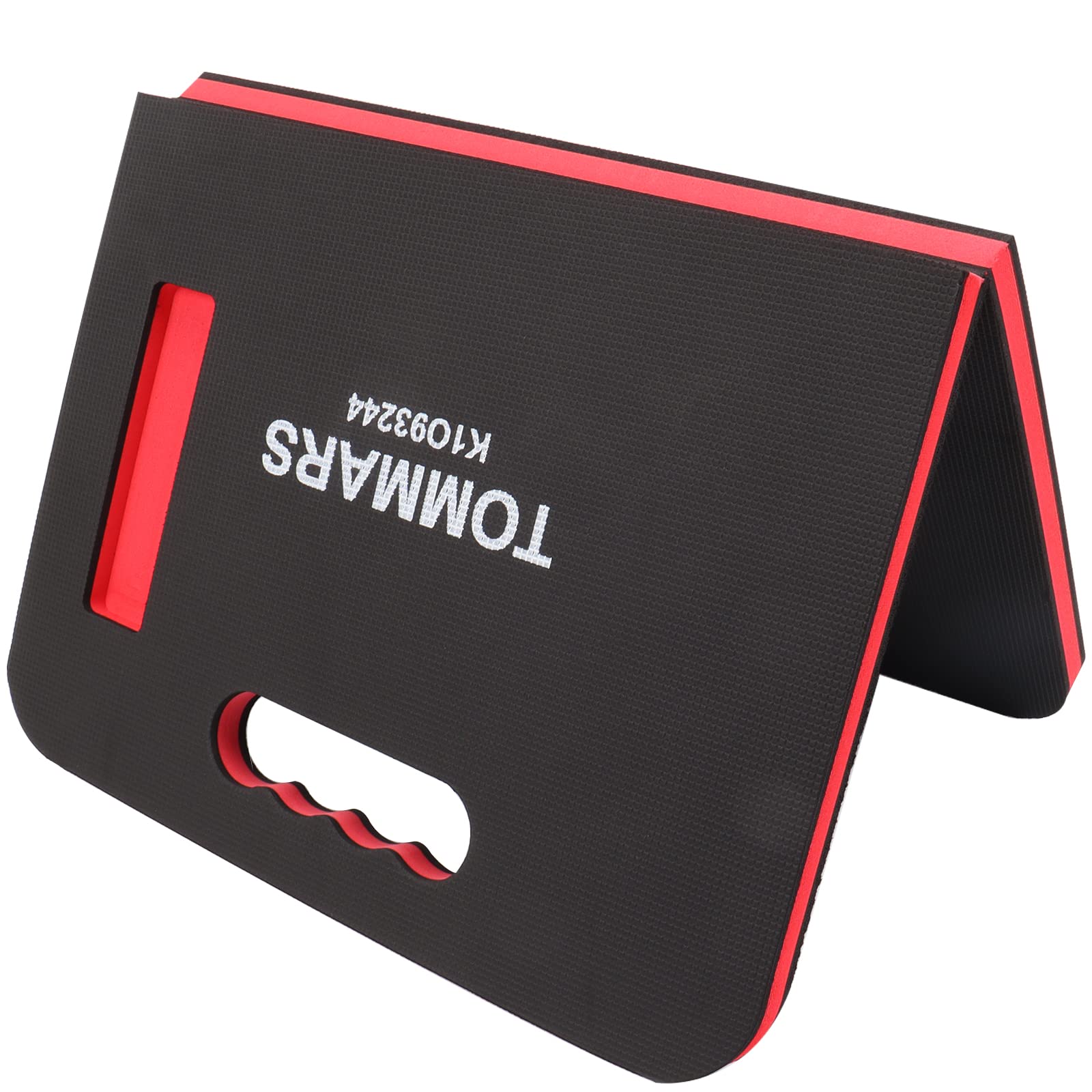 TOMMARS 0.9" Foldable Thick Kneeling Pad, 2 Fold Comfortable Foam Knee Pads Cushion Mat for Gardening, Yardwork, Workshop Repairing