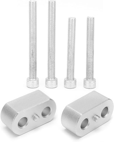 Handlebar Riser, Motorcycle Replacement Anodized Surface Handlebar Clamp for TRI