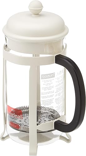 Miniatura 2 de Bodum FBA_1908-913 Java, cafetera de prensa francesa, 8 tazas, 1.0 l, 34 oz, color blanco
