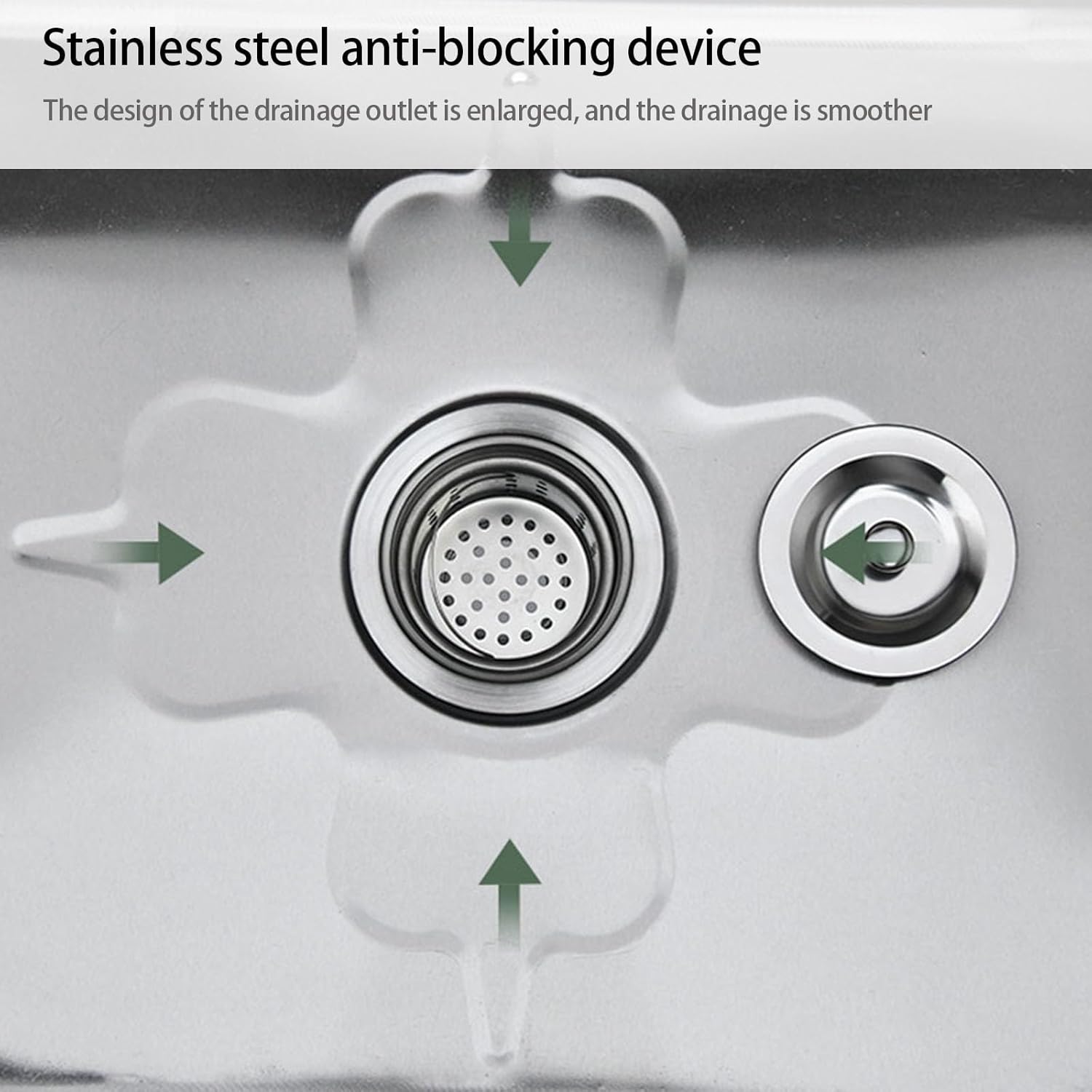 304 Stainless Steel floor mop sink with Faucet,Freestanding Mop Service Basin, Commercial Industrial Sink with Strainer,Mount Mop Sinkfor Kitchen,Restaurant(50cm/19.6in)