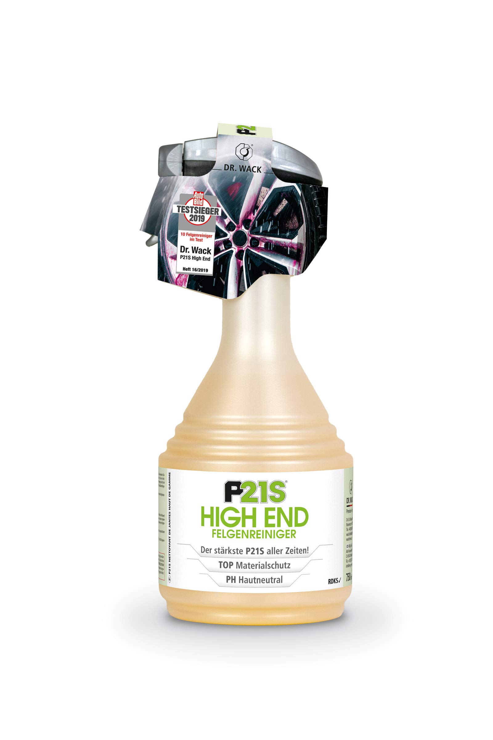 6X 750ml Dr. Wack P21S HIGH END Felgenreiniger, Felgenpflege, Felgenreiniger-Gel, Der stärkste P21S Aller Zeiten, für RDKS geeignet