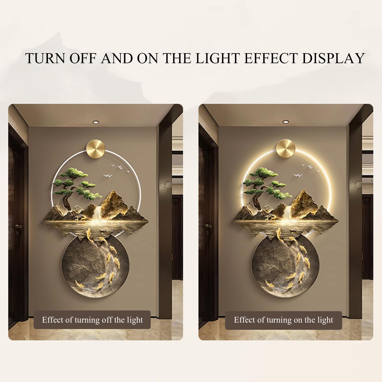 新 福引きの鯉リビングルーム装飾画 玄関装飾画 リビングルーム装飾画 福引きの鯉 リビングルーム装飾画 玄関装飾画V2