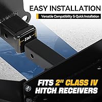 Vista 3 de Pismire Placa de montaje de cabrestante – Tamaño de 10 x 4 1/2 pulgadas, compatible con Jeep Wrangler TJ/LJ/YJ 1987-2006