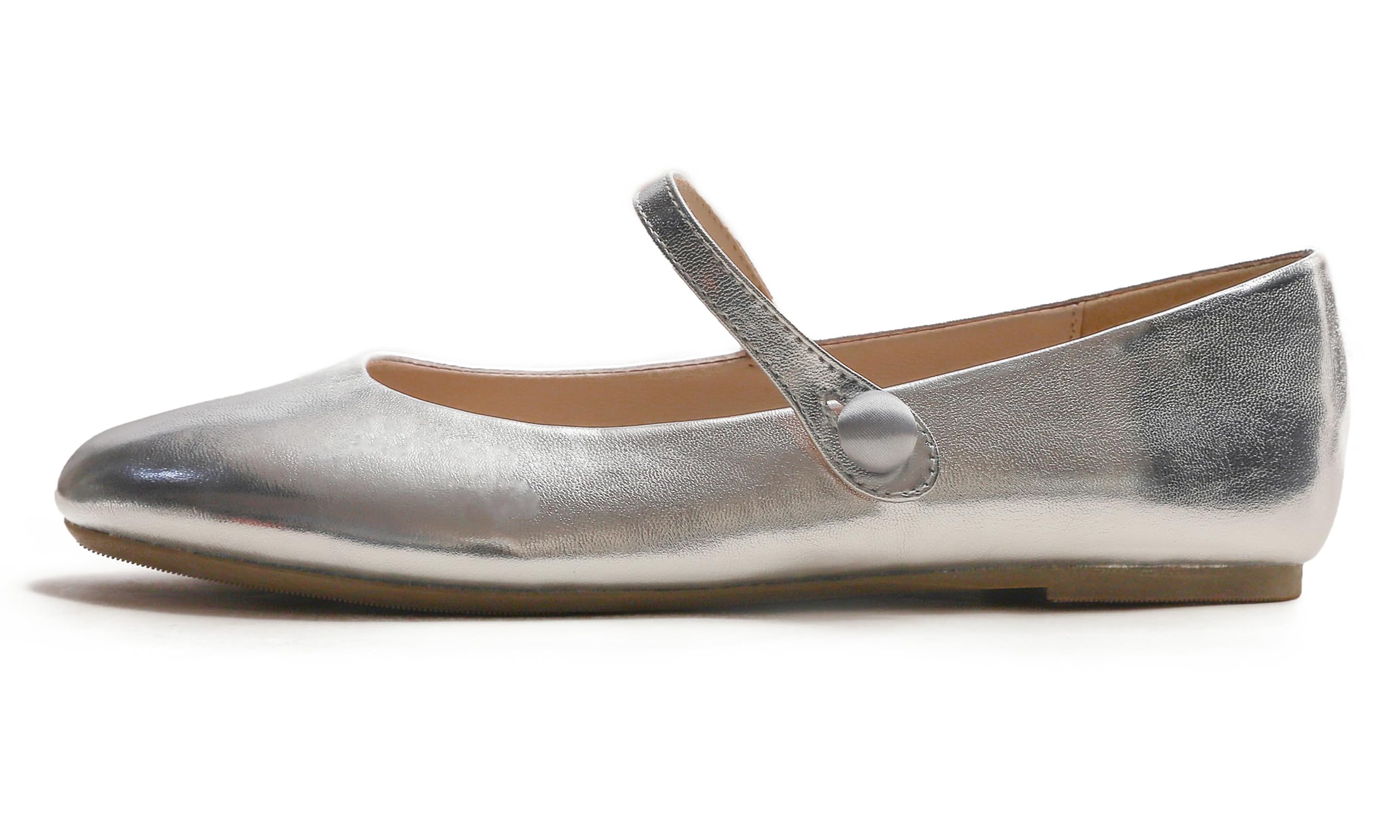 Feversole Women's Soft Breathable Mary Jane ，Mujer Zapatillas Merceditas De Lona Mary Jane