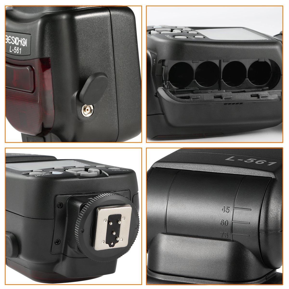 Amazon | Beschoi スピードライト ストロボ フラッシュ i-TTL