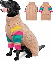 Vista 21 de Suéter XS cálido para perro, suéteres para perros pequeños, niñas y niños, suéter elástico para cachorros, suéter de cuello alto extra pequeño