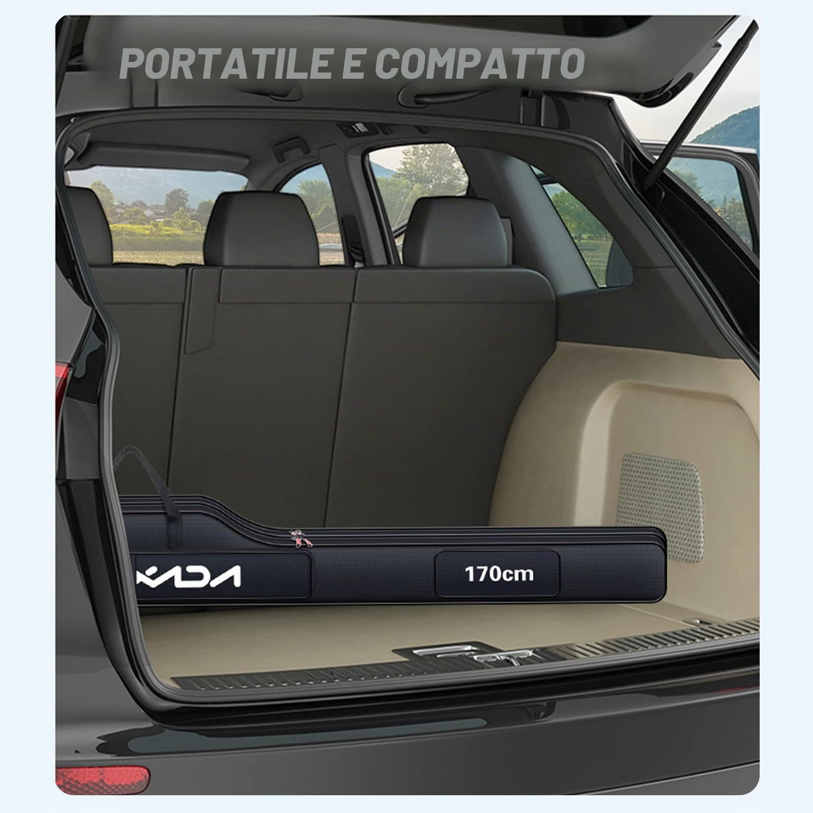 Borsa Da Pesca Portatile Pieghevole 190 Centimetri Canna Da Pesca Bobina Gear Tackle Strumento Carry Case Carrier Borsa Da Viaggio Sacchetto Di Immagazzinaggio