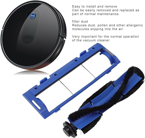 Miniatura 2 de TOPINCN Rodillo de cepillo principal de repuesto para aspiradora robot Bagotte BG600, piezas de accesorios de cepillo principal y protector de