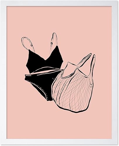 Poster Master Póster de bikini Estampado de traje de baño retro Arte de moda Arte de natación Arte de vacaciones Arte moderno Arte bohemio