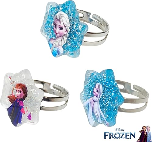 Miniatura 12 de LUV HER Girls Jewelry Set - Dress Up Toy Jewelry Box Set with Bead Necklaces, Bracelets, and Rings - Frozen Play Accessories - Ages 3+