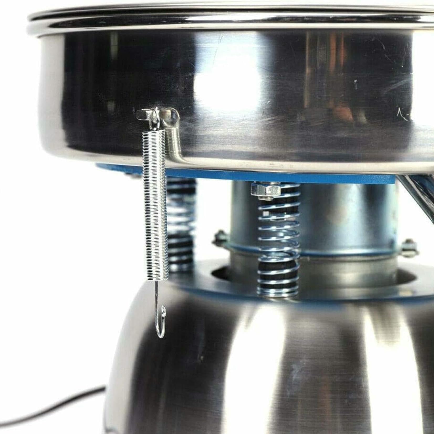 Elektrisches Sieb, Elektrisches Vibrationssieb, Automatisches Pulversieb, Edelstahlsieb Mit 4 Siebe Für Pulvermehl ~/