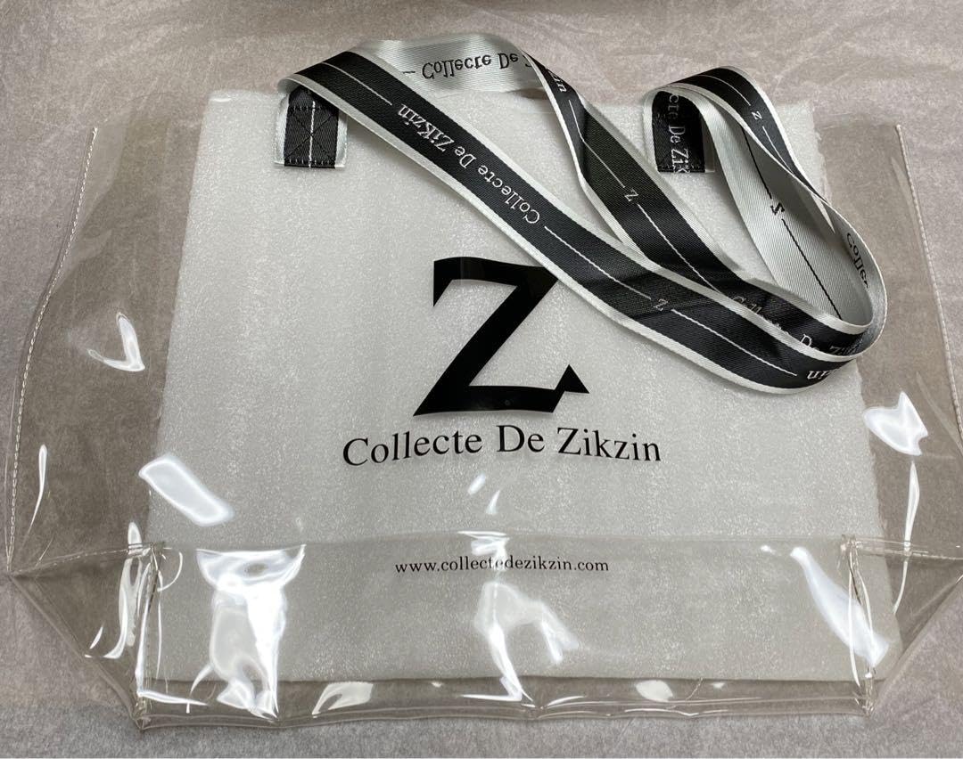 Amazon.co.jp: Collecte De Zikzinロゴ入りクリアバッグ