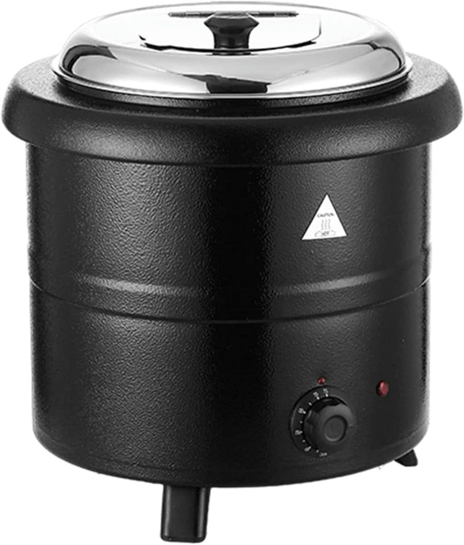 Eoweiot 13L Stainless Steel Soup Kettle, 400W Commercial Electric Soup Warmer Pot, Food Warmer Machine, for Buffet, Restaurantand Catering