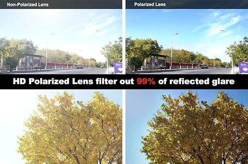 Miniatura 6 de Eyekepper Gafas de sol bifocales polarizadas de policarbonato estilo piloto bifocales para lectores de sol, lentes de lectura polarizados para