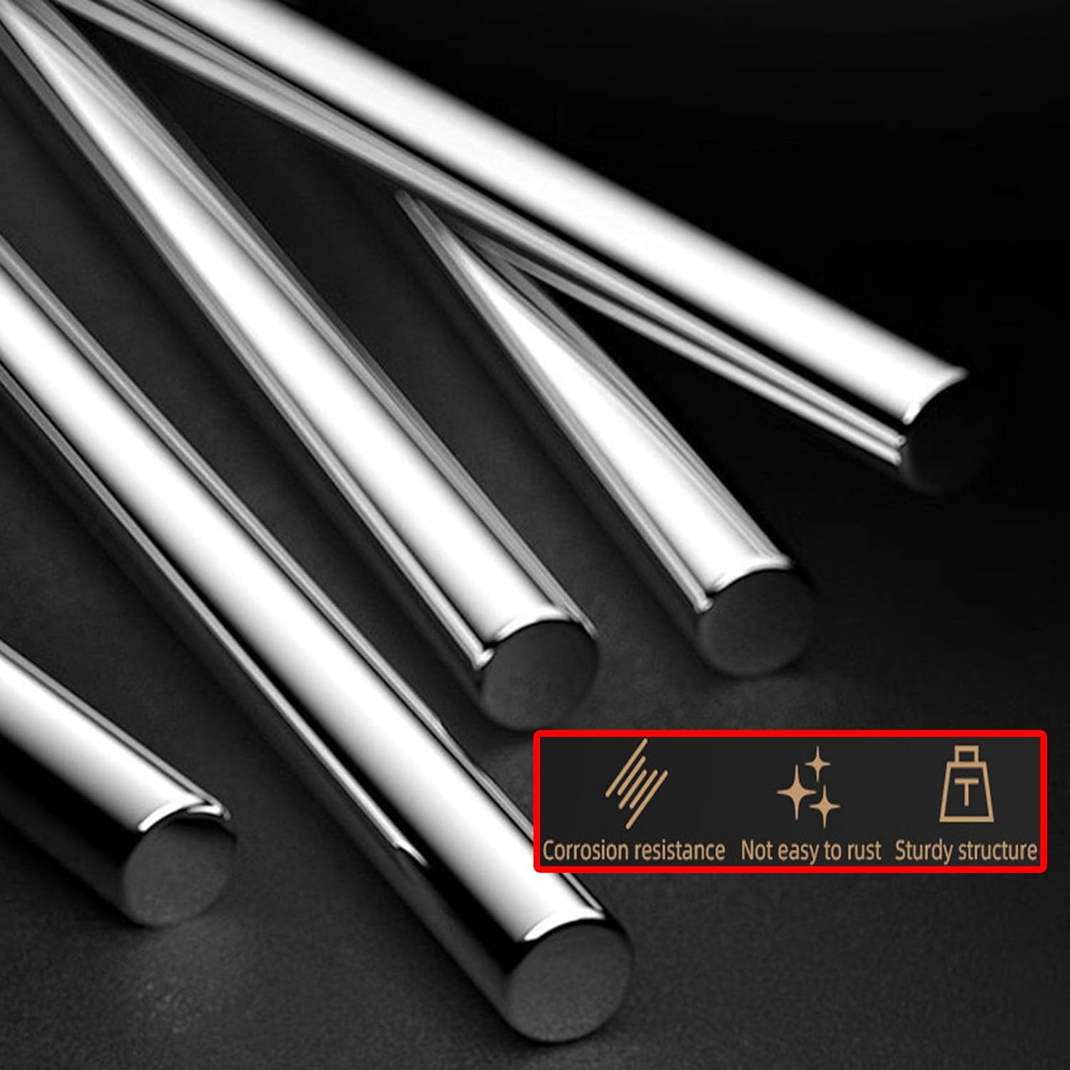 JATIBOSH Round Coffee Tables, Table with 2 Desktop, Nesting Tables with Gold Metal Frame Legs and Rock Slabs Top for Living Room, Bedroom, Office, Balcony, Apartment