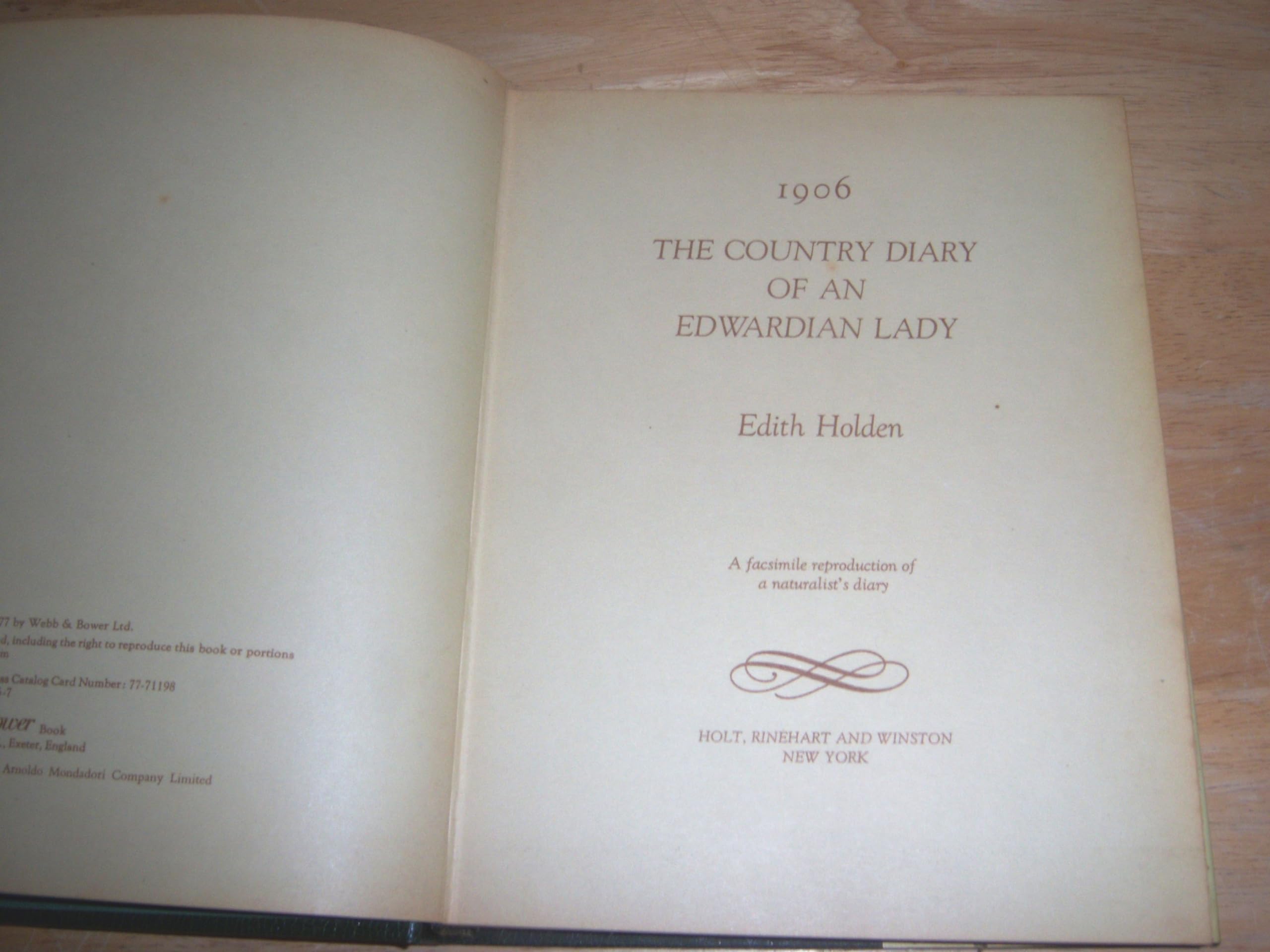 The Country Diary of an Edwardian Lady, 1906: A Facsimile Reproduction of a Naturalist's Diary - Image 4