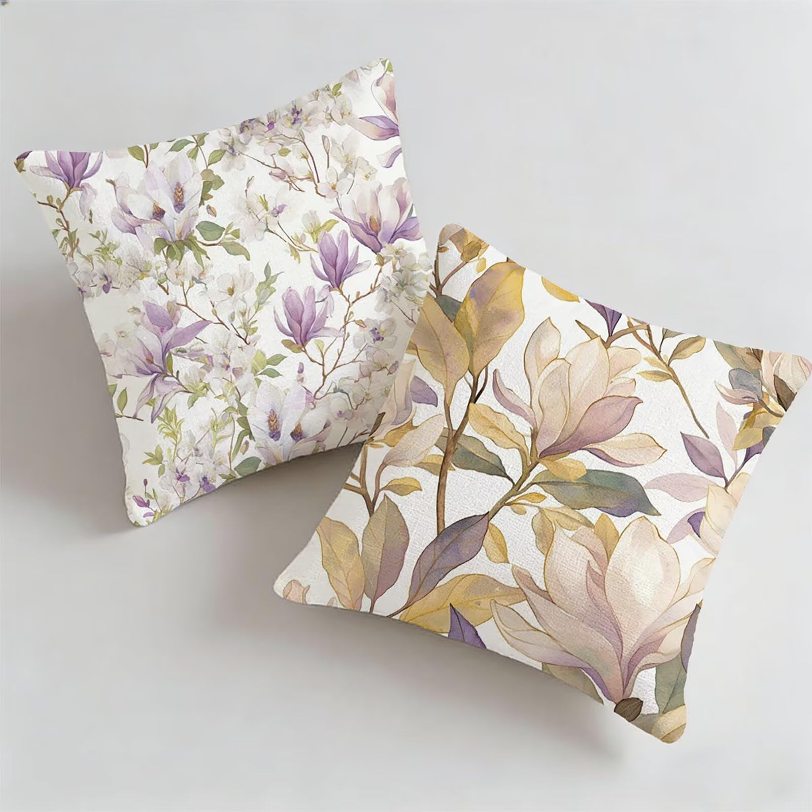 Housse coussin exterieur impermeable 70x70 anti-pluie fleur