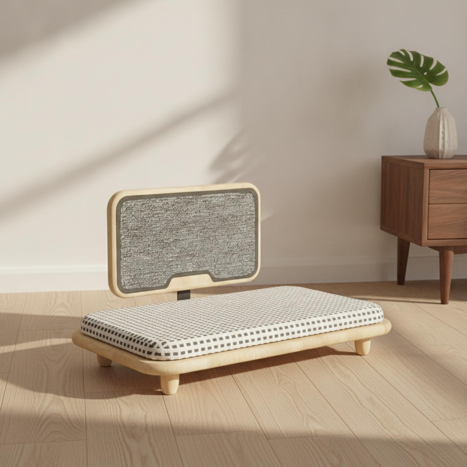 Cama con Rascador Compacta Mueble Resistente para s, Perros Pequeños, Dormitorio