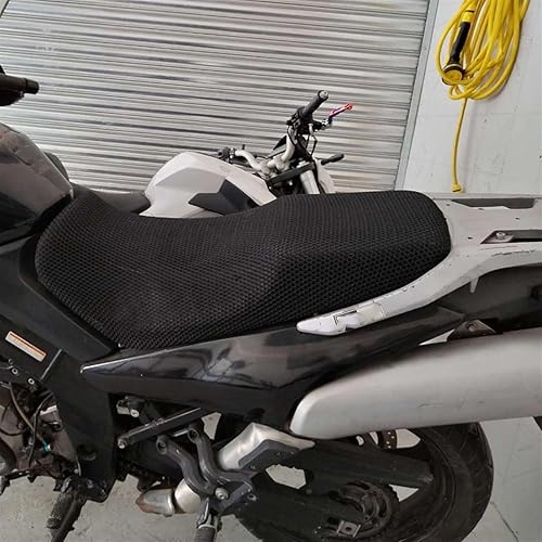 Miniatura 5 de Funda de asiento antideslizante de tela de malla 3D para Suzuki V-Strom VStrom DL650 DL1000 DL250 DL 650 1000 250 (Talla V-Strom DL1000)