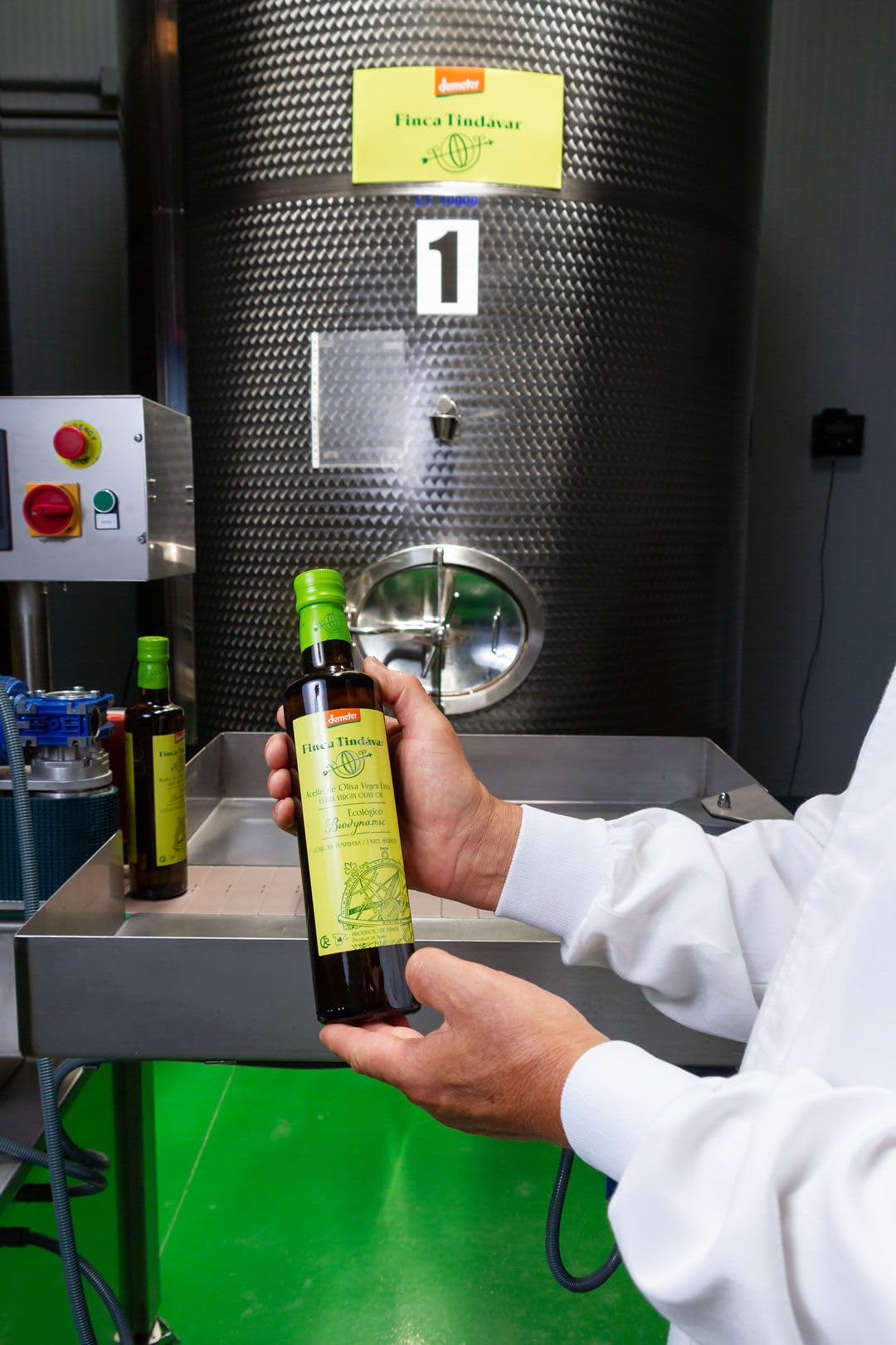 Finca Tindávar | Ekologiczna i biodynamiczna odmiana oliwy z oliwek z pierwszego tłoczenia - puszka 3L