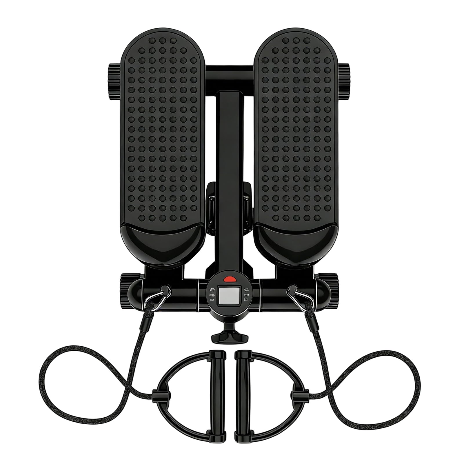 Stepper per esercizi a casa con display LCD, regolabile, portatile e | Attrezzature per il Fitness Steps per Yoga Palestra Ufficio Appartamento Allenamento al Pavimento Interno