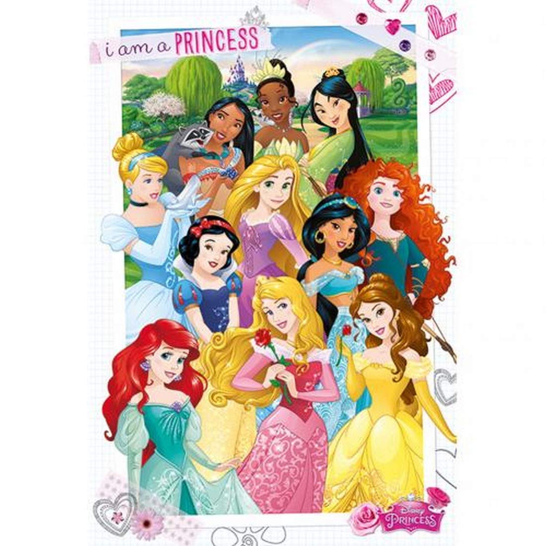 Dsiney Princesses Poster 61x91.5 cm | 24x36 inch New sealed girl bedroom art