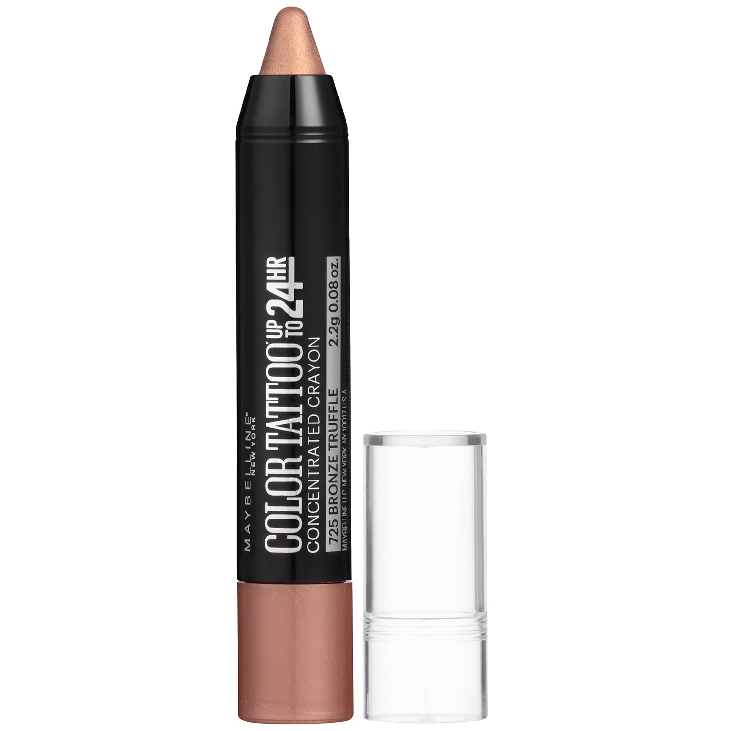 Maybelline New York Eyestudio ColorTattoo Concentrated Crayon,725 Bronze Truffle, 0.08 oz.