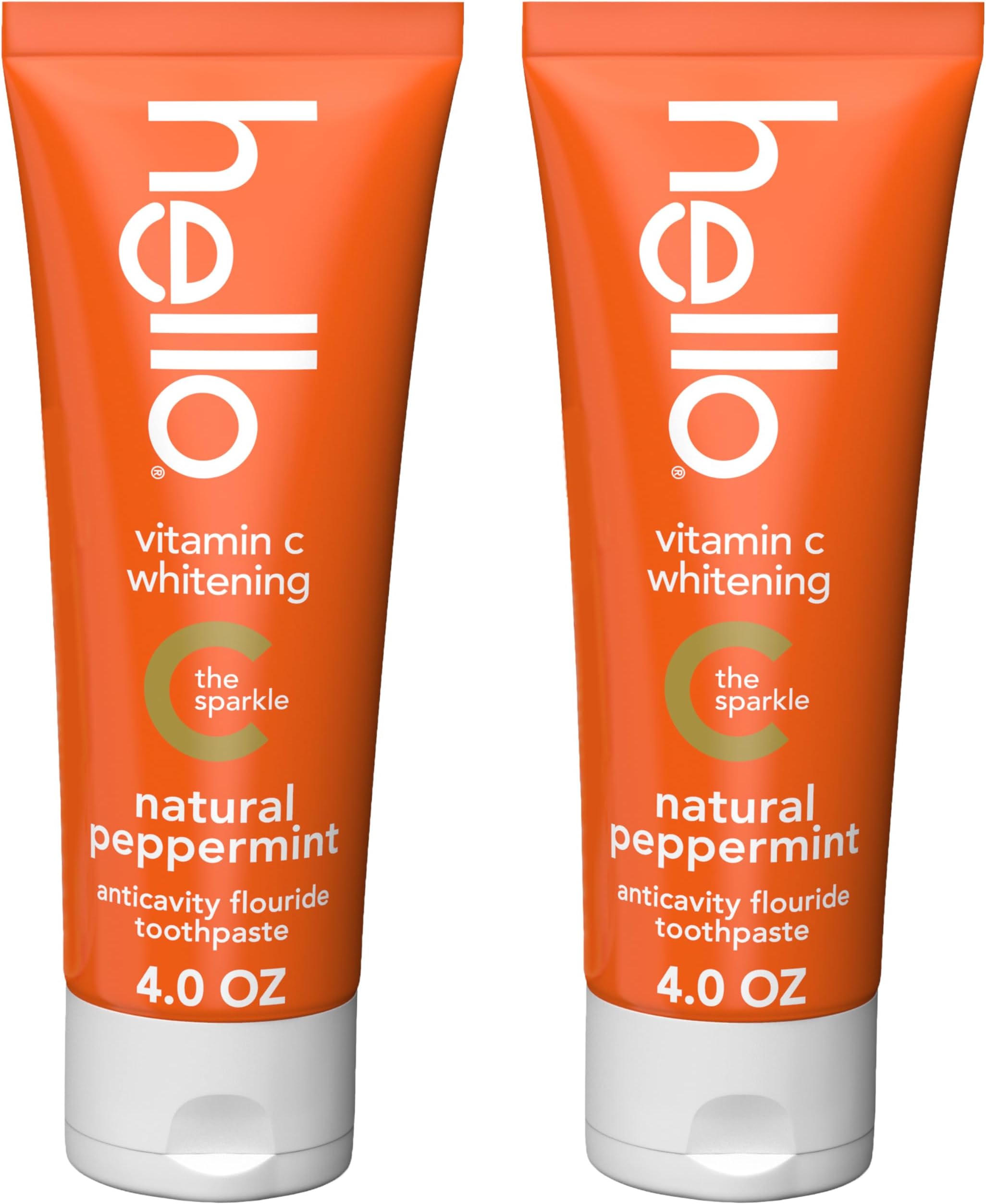 Hello Vitamin C Whitening Toothpaste with Fluoride, Teeth