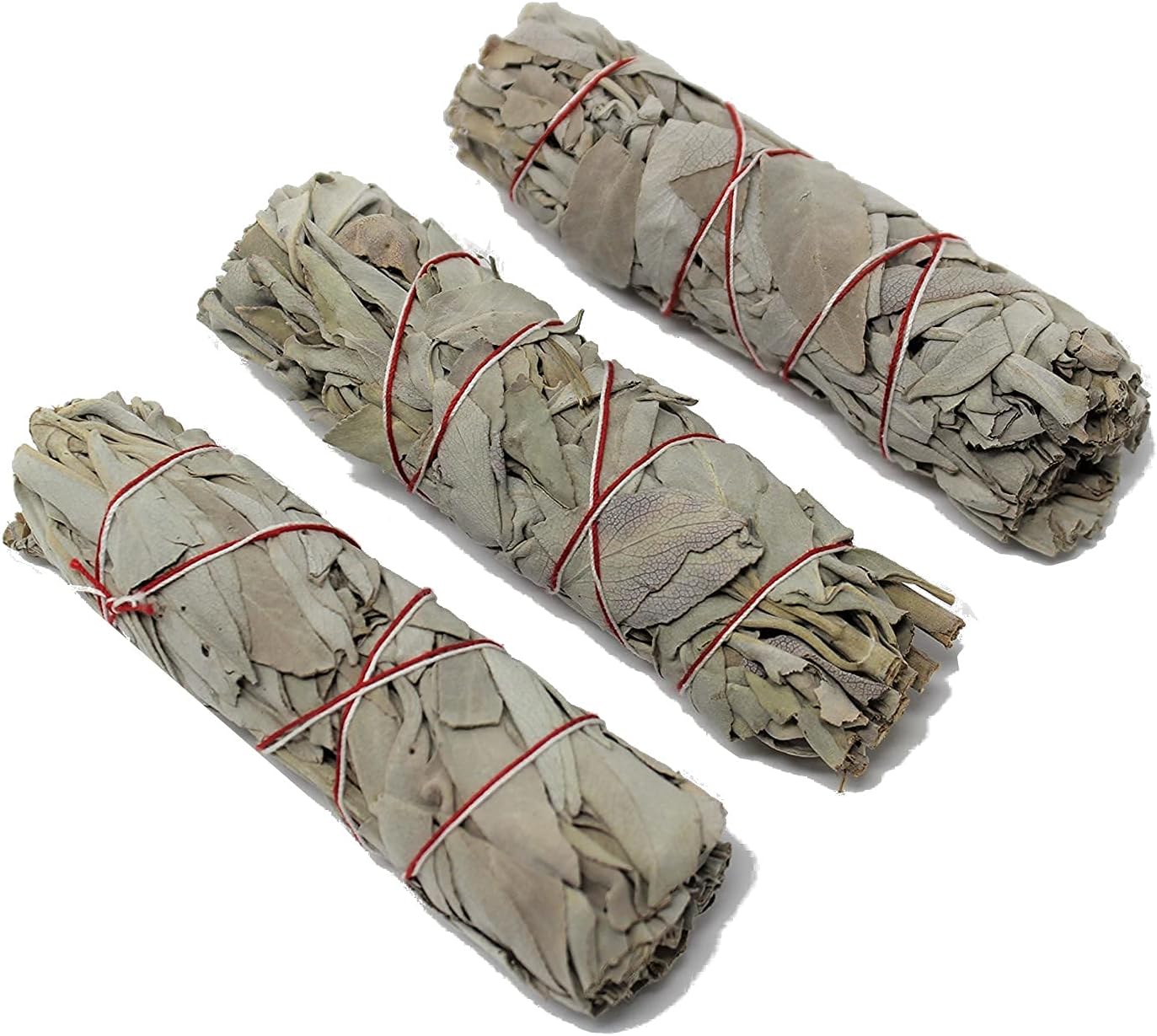CircuitOffice Set of 3 White Sage Smudge Wands / Sticks