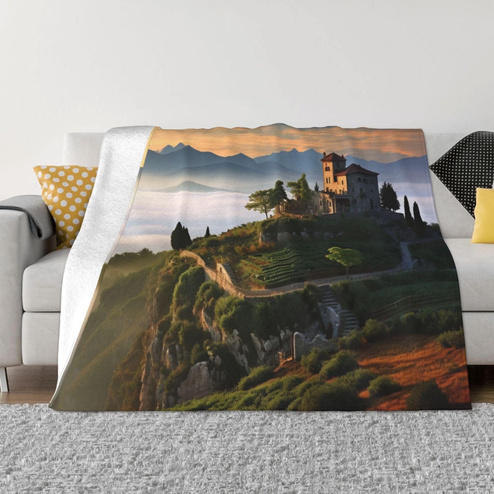 Couverture polaire flanelle pour éliminer les frissons nocturnes au lit
