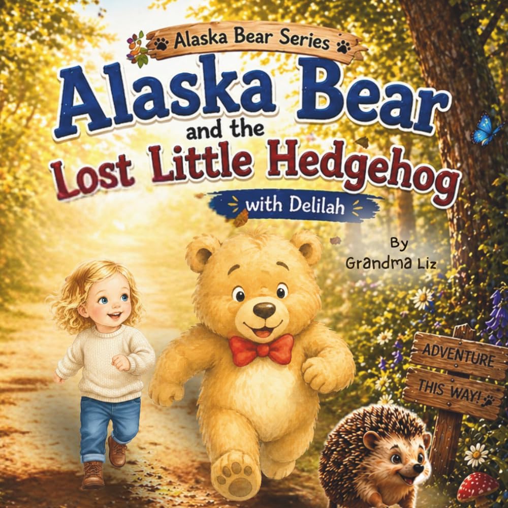 Alaska Bear and the Lost Little Hedgehog with Delilah: A Fun Woodland Adventure Story About Kindness, Friendship and Helping Others for Ages 2–5 (Alaska Bear Books)