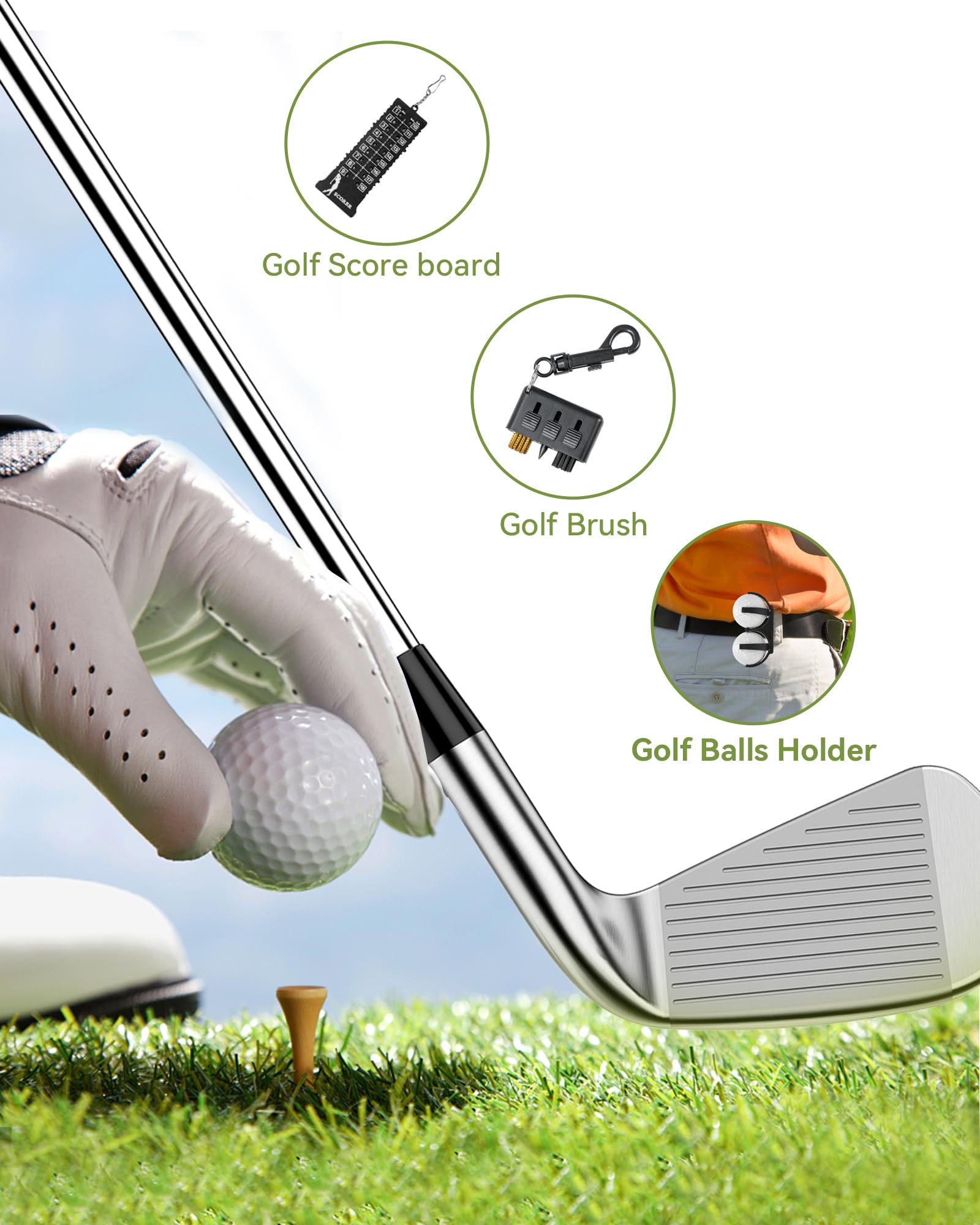 Accesorios de golf para hombre