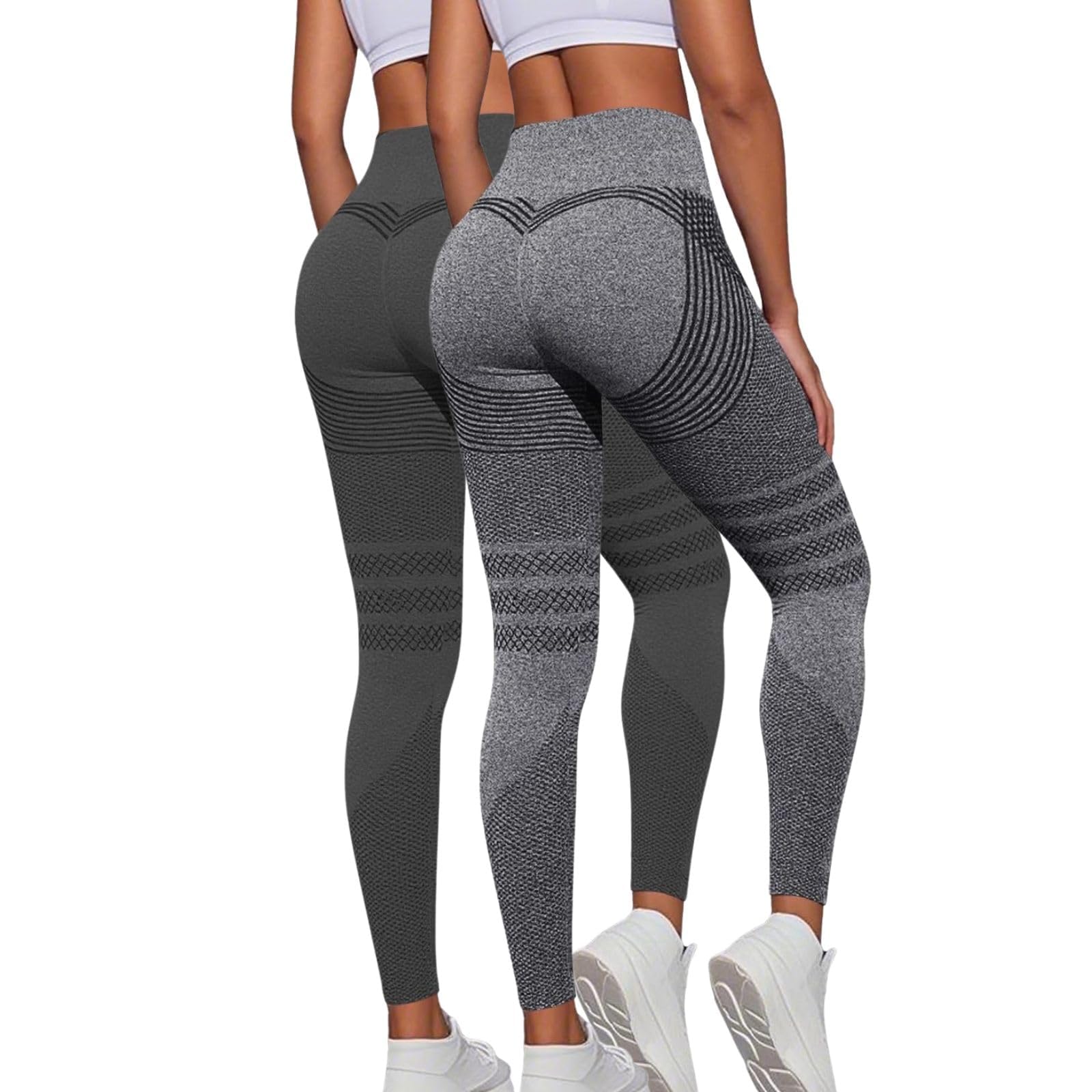 2 Pack Viva Cuerpo Leggings 3D Anticelulíticos Mujer,Leggings Anticelulitis 3D Compresión Lipedema,Leggins Anti Celulitis Deportivos Push Up, Mallas Anticelulitis Mujer Reductores Lipedema — view 7