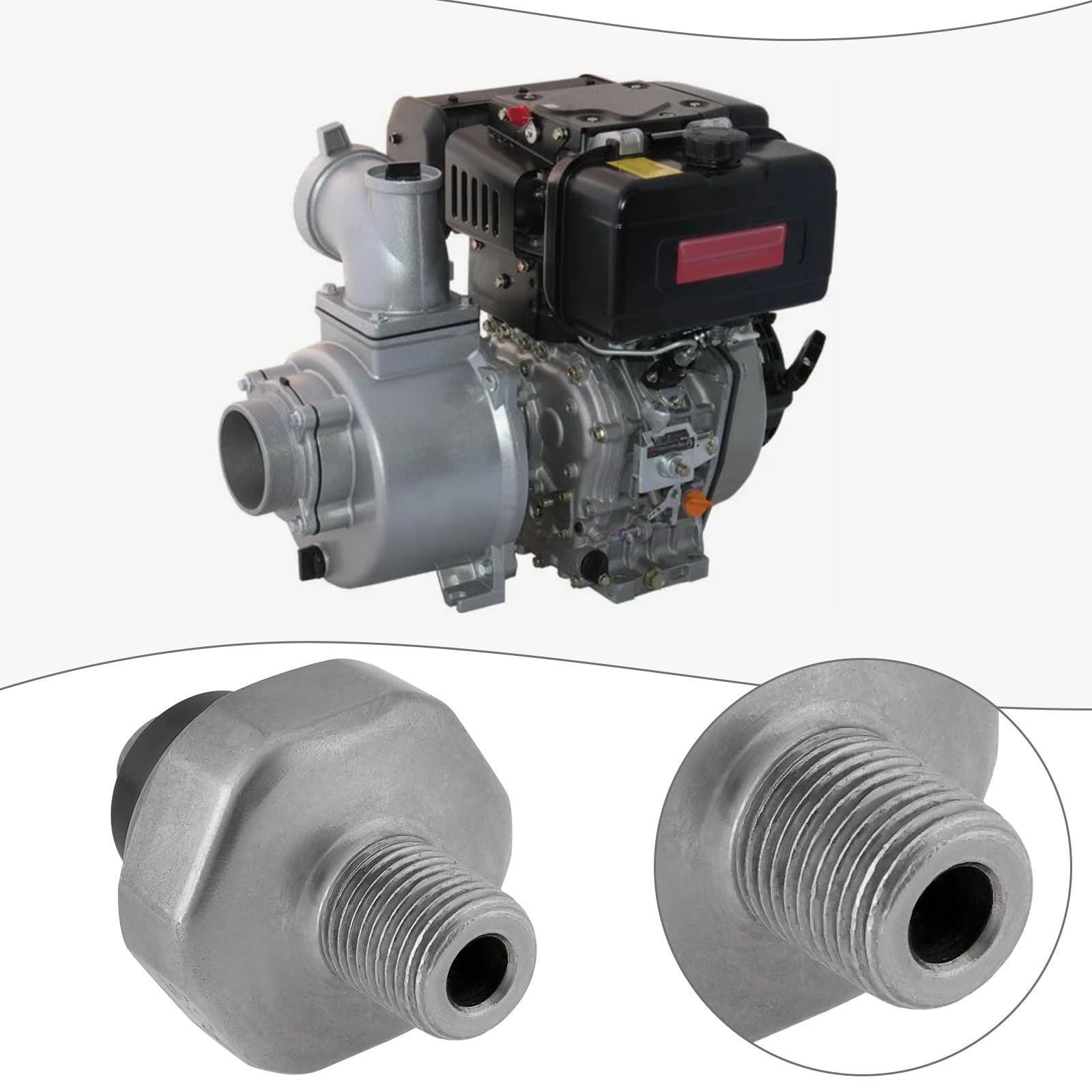 EMSea 1 pezzo di ricambio per pressostato dell'olio 183250 39450 183250-39450 15841-39010 compatibile con Yanmar L100 compatibile con Kubota B6100D B7100D B5200D