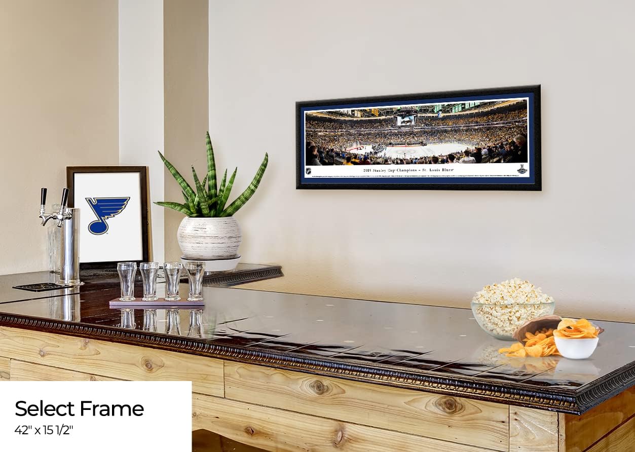 St. Louis Blues, 2019 Stanley Cup Champions - Panoramic NHL Posters, Framed Pictures and Wall Decor by Blakeway Panoramas